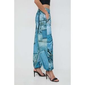 Bavlnené tepláky Versace Jeans Couture vzorované