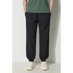 Nohavice adidas Originals Premium Essentials Sweatpant pánske, čierna farba, jednofarebné, IS1796