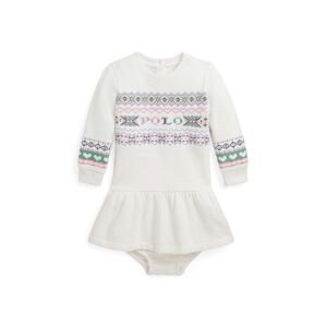 Šaty pre bábätká Polo Ralph Lauren béžová farba, mini, áčkový strih