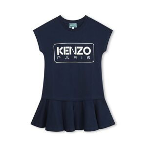 Dievčenské bavlnené šaty Kenzo Kids mini, áčkový strih