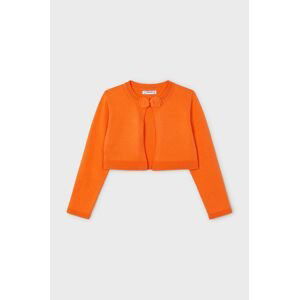 Detský sveter Mayoral oranžová farba, tenký
