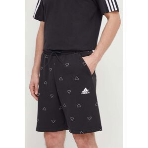 Šortky adidas pánske, čierna farba