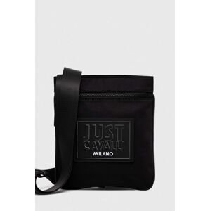 Malá taška Just Cavalli čierna farba
