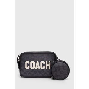 Malá taška Coach šedá farba