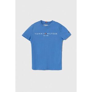 Detské bavlnené tričko Tommy Hilfiger