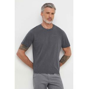 Bavlnené tričko Pepe Jeans Jacko pánske, šedá farba, jednofarebné, PM508664