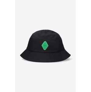 Klobúk A-COLD-WALL* Rhombus Bucket Hat ACWUA155-BLACK, čierna farba