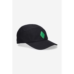 Šiltovka A-COLD-WALL* Rhombus Cap ACWUA154-BLACK, čierna farba