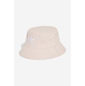 Bavlnený klobúk adidas Originals Adicolor Trefoil Bucket Hat IB9997-pink, ružová farba, bavlnený