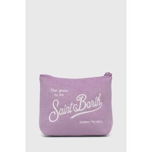 Kozmetická taška MC2 Saint Barth fialová farba