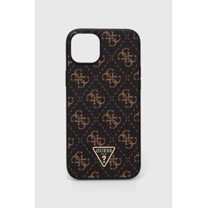 Puzdro na mobil Guess iPhone 15 Plus / 14 Plus 6,7" čierna farba