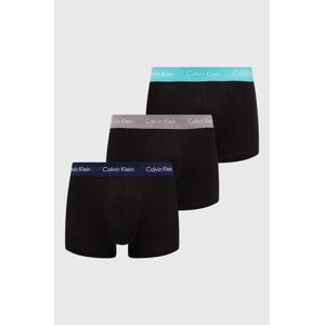 Boxerky Calvin Klein Underwear 3-pak pánske,čierna farba,0000U2664G