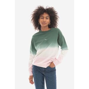 Bavlnená mikina A.P.C. Sweat Clothilde COFAZ-F27765 PINK dámska, ružová farba, vzorovaná