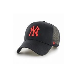 Čiapka 47brand MLB New York Yankees čierna farba, s nášivkou, B-BRANS17CTP-BKN