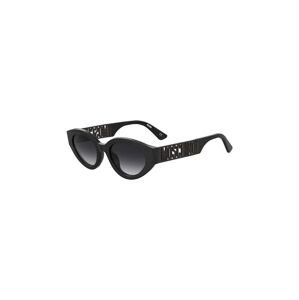 Slnečné okuliare Moschino dámske, čierna farba, MOS160/S