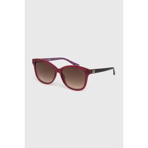 Slnečné okuliare Guess dámske, fialová farba, GU7920_5869G