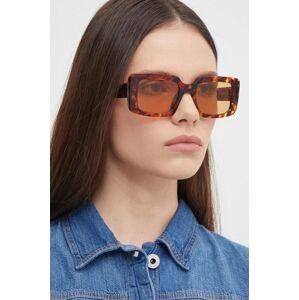 Slnečné okuliare Tous dámske, hnedá farba, STOB80V_520791