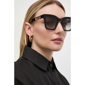 Slnečné okuliare Tous dámske, čierna farba, STOB91_520700