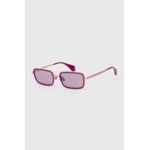 Slnečné okuliare Vivienne Westwood dámske, fialová farba
