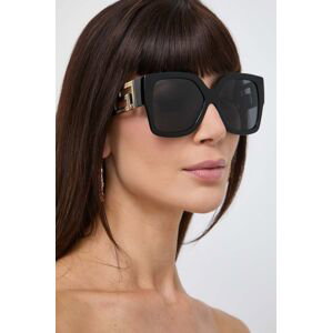 Slnečné okuliare Versace dámske, čierna farba, 0VE4402