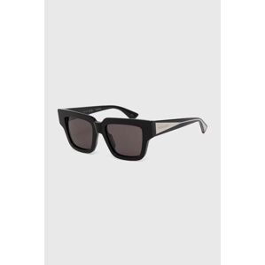 Slnečné okuliare Bottega Veneta dámske, čierna farba, BV1276S