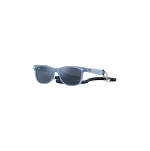 Detské slnečné okuliare Ray-Ban Junior New Wayfarer JUNIOR NEW WAYFARER tmavomodrá farba, 0RJ9052S,