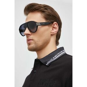 Slnečné okuliare Marc Jacobs pánske, čierna farba