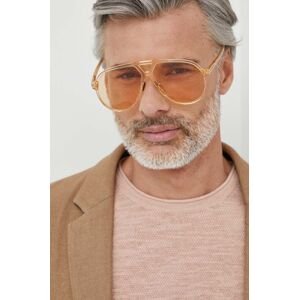 Slnečné okuliare Tom Ford pánske, béžová farba, FT1061_6445E