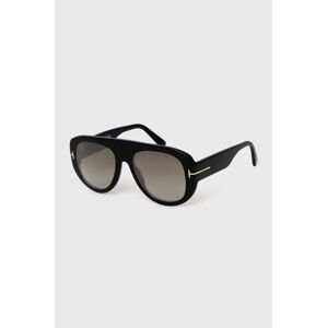 Slnečné okuliare Tom Ford pánske, čierna farba, FT1078_5501G