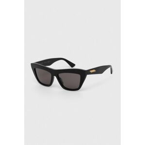 Slnečné okuliare Bottega Veneta čierna farba, BV1121S