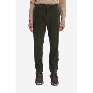 Nohavice A.P.C. Pantalon Constantin COESP-H08396 MILITARY KHAKI pánske, zelená farba, rovné