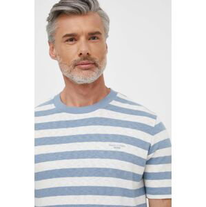 Bavlnené tričko Marc O'Polo pánsky, vzorovaný