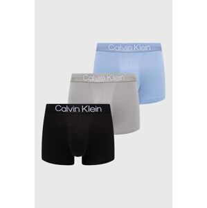 Boxerky Calvin Klein Underwear 3-pak pánske, zelená farba