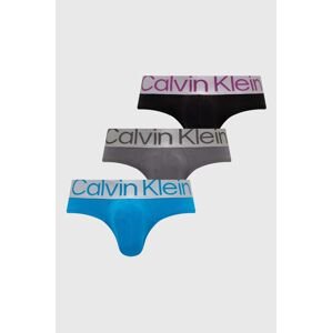 Slipy Calvin Klein Underwear 3-pak pánske, 000NB3073A