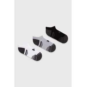 Ponožky Under Armour 3-pak pánske, čierna farba