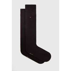 Ponožky Tommy Hilfiger 2-pak pánske, šedá farba, 371111937
