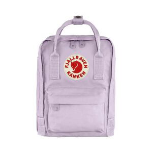 Detský ruksak Fjallraven Kanken Mini fialová farba, malý, s nášivkou