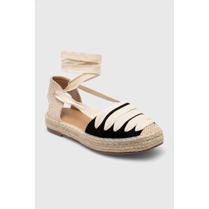 Espadrilky Answear Lab čierna farba