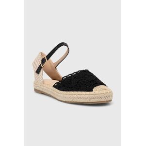 Espadrilky Answear Lab čierna farba