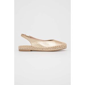 Espadrilky Answear Lab zlatá farba