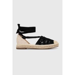 Espadrilky Answear Lab čierna farba