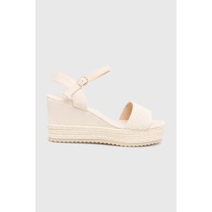 Espadrilky Answear Lab béžová farba, na kline