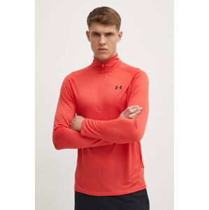 Tréningová mikina Under Armour Tech 2.0 červená farba, melanžová