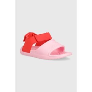 Detské sandále Puma ružová farba