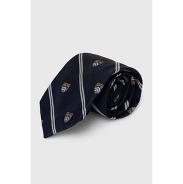 Hodvábna kravata Polo Ralph Lauren tmavomodrá farba, 712926092
