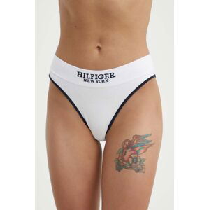 Nohavičky Tommy Hilfiger biela farba,UW0UW05339