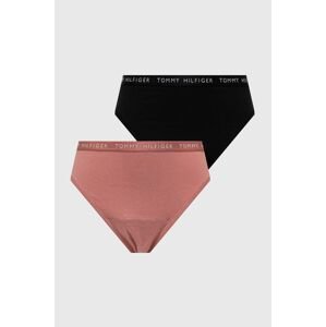 Menštruačné nohavičky Tommy Hilfiger 2-pak ružová farba, UW0UW05221