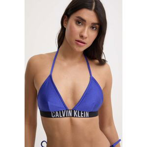 Plavková podprsenka Calvin Klein jemne vystužený košík,KW0KW02387