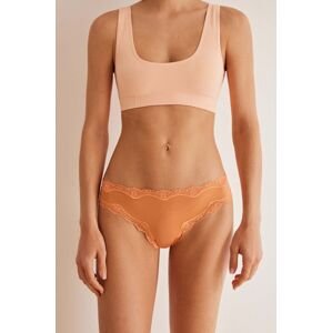 Brazílske nohavičky women'secret SECOND ROUND oranžová farba, 877612