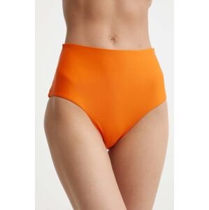 Plavkové nohavičky Picture High Waist Bottoms oranžová farba, SWI010
